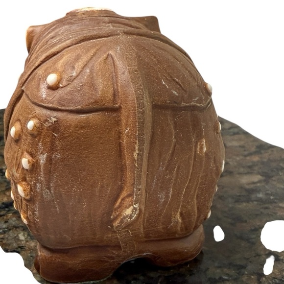 VINTAGE Rare Rhino Ceramic Rhinoceros 1976 Figurine Japan Mann MCM Animal Decor - Picture 4 of 10